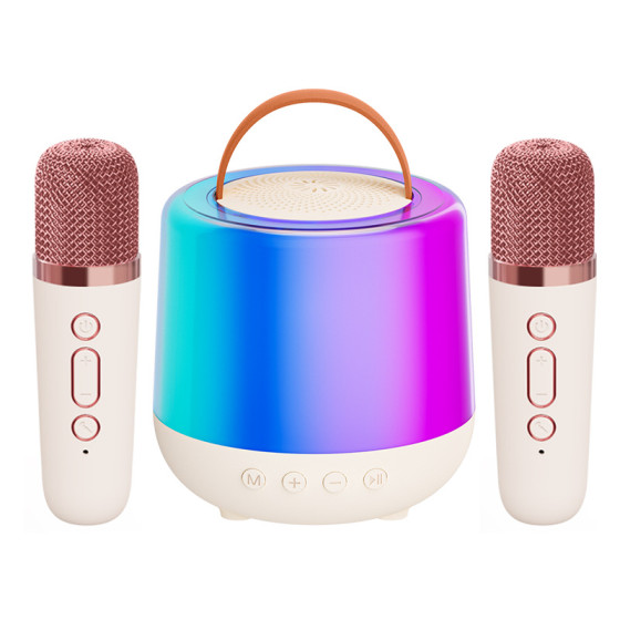ID:1058 - Wireless karaoke bluetooth speaker family KTV children singing microphone integrated microphone speaker set