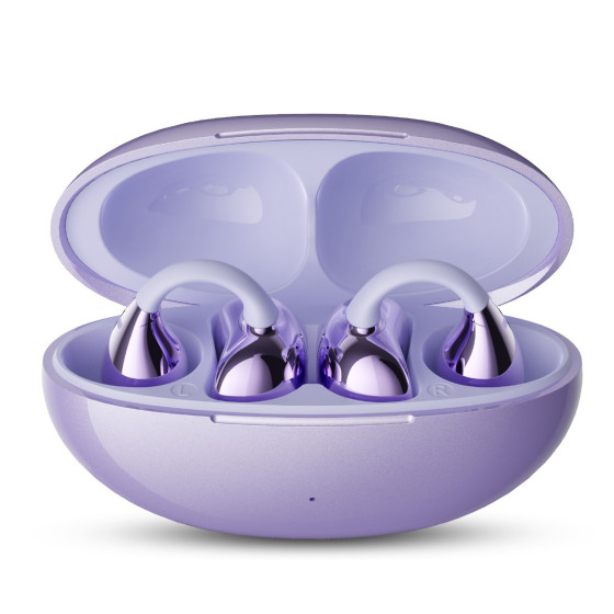 ID:1060 - Ear clip wireless Bluetooth headset high value stereo sound noise reduction sports running leisure headset